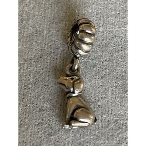 Pandora ALE 925 Sterling Silver Buddy The Dog Dangle Charm